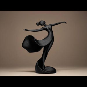 Ballerina, Statua di ballerina, Scultura di ballerina, Ballerina classica, Arte moderna, Scultura moderna, Arredamento per la casa, Regalo di inaugurazione della casa