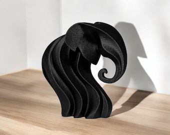 Elephant decor, Elephant statue, Elephant sculpture, Gift for housewarming, Modern art, Modern sculpture, Home decor, Housewarming gift