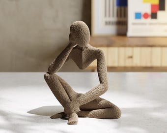 Nobody Serendipity,Serendipity,minimalist sculpture,Modern art,Faceless figure,Modern sculpture, Home decor, Housewarming gift,Elegant gift