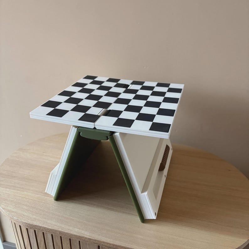 PlayBook’d Checkers Book Game | Magnetic Checkers Set | Unique Board Game Gift | Book Lover Gift | Classic Strategy Game image 8