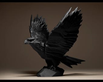 Eagle, Eagle statue, Eagle sculpture, Modern art, Contemporary art, Modern sculpture, Home decor, Housewarming gift, Gift for bird lovers