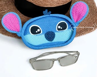 Cute Crochet Glasses Holder, Animal Eyeglass Tray, Handmade Desk Organizer Gift, Birthday Gift, Desk Decor