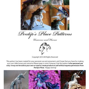 Horses and Unicorns - Pattern
