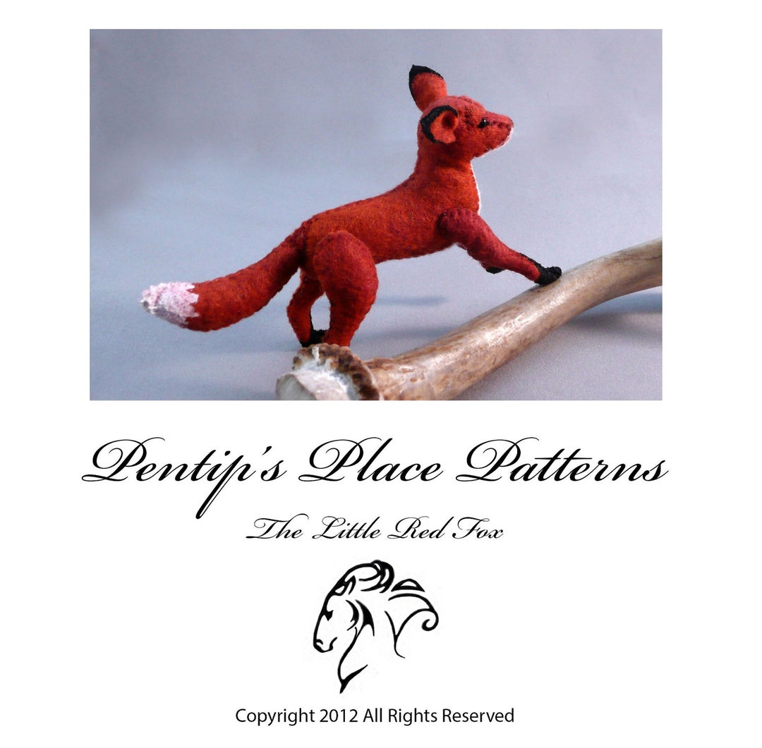 Little Red Fox - Pattern - Etsy