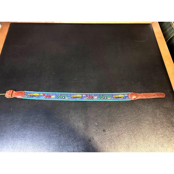 Vintage Bailey Boys Construction Truck Belt, Size 20