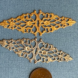 Vintage Filigree Stamping, Miriam Haskell