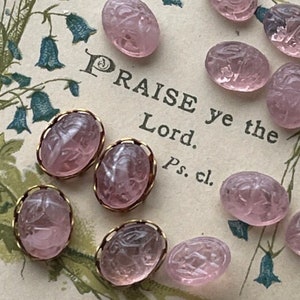 Vintage Glass Scarabs 8x6