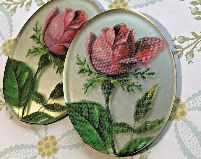 Mirror Vintage Decoline New York Heart Rose/ Heart Shaped Mirror 3D