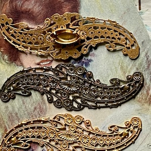 Vintage Filigree Stamping, Miriam Haskell