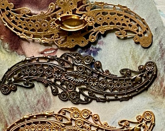 Vintage Filigree Stamping, Miriam Haskell