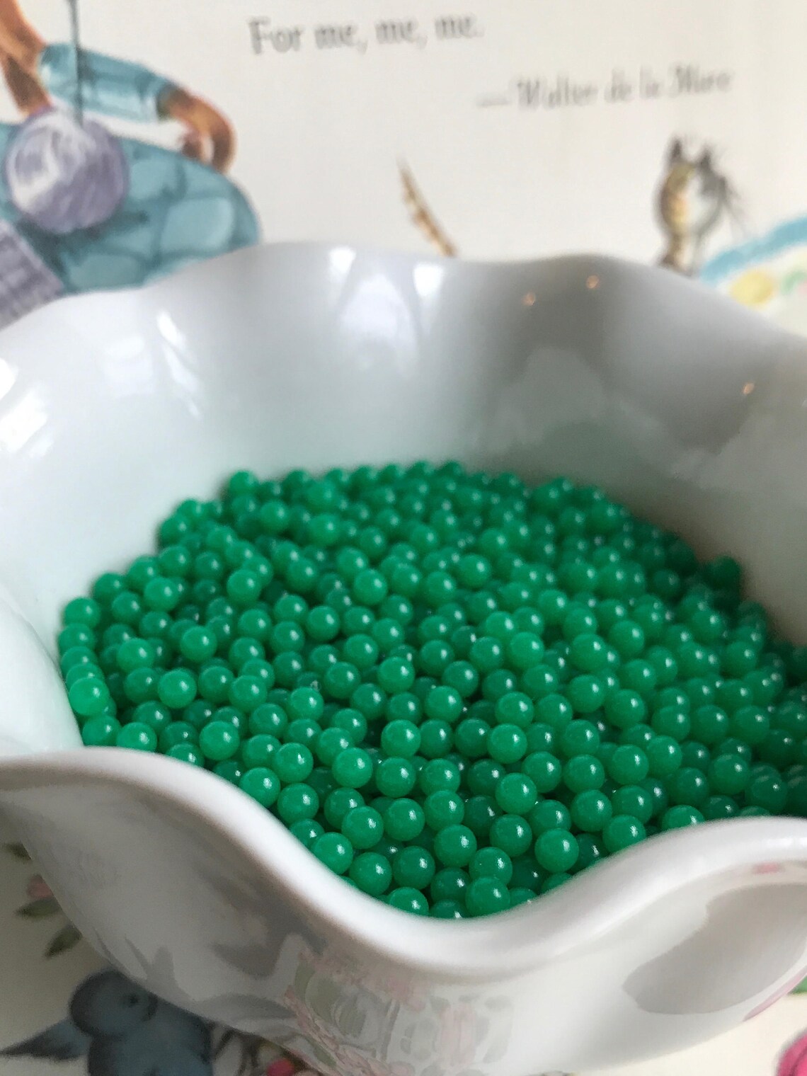 Ballotini Glass Balls Undrilled Beads Vintage Solid Glass Etsy