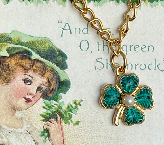 New Four Leaf Clover Bracelet, St Patricks Day, V… - image 9