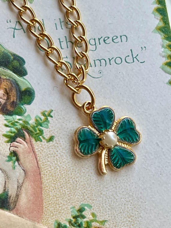 New Four Leaf Clover Bracelet, St Patricks Day, V… - image 10