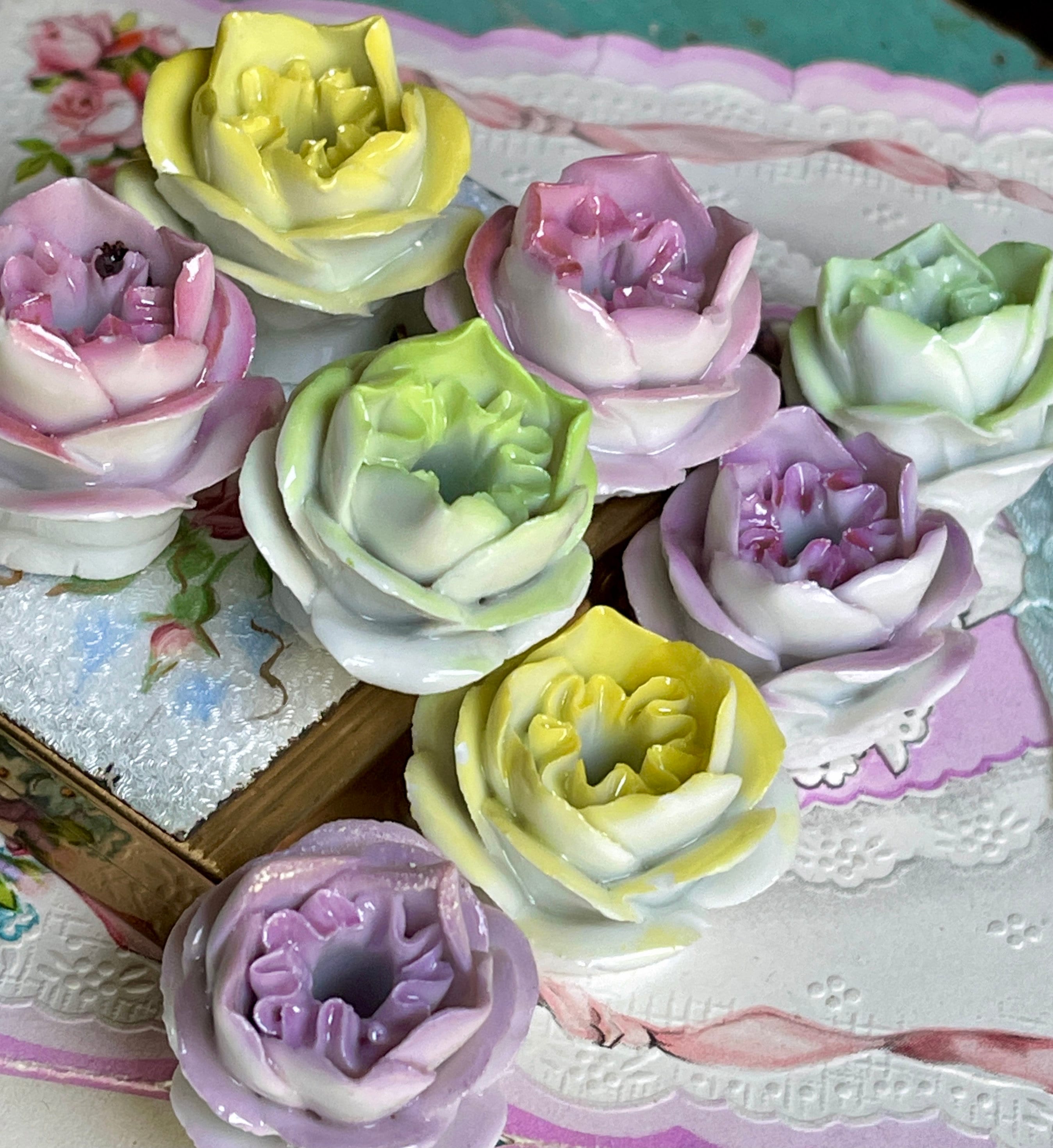 Capodimonte flowers - Etsy 日本