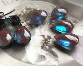 ヴィンテージサフィレットストーン、18/13、1個、ヴィンテージ