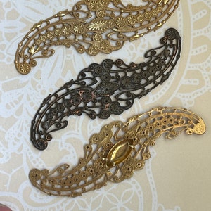 Vintage Filigree Stamping, Miriam Haskell