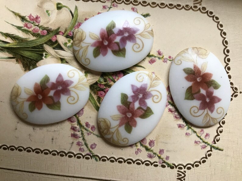 Lot De 500 Mini Cabochons Anciens En Verre Bohême - 4.4mm, Couleur Hématite Grise - Parfait Pour Bijoux Vintage