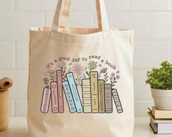 Retro Teacher Tote Bag, Back To School Teacher Tote Bag, Bookish Tote Bag, Book Lover Tote Bag, Teacher Appreciation Gift, Team Teacher Tote