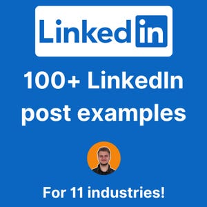 100+ Professional LinkedIn Post Templates | Social Media Content Pack | Engagement Posts | Viral Content | Personal Brand | All Industries