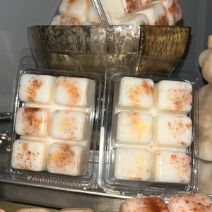 Drift Noir Soy Wax Melts (Sandalwood + Black Sea) Deep Elegance With Copper & Gold Sparkles