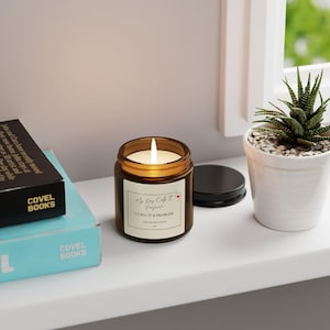 My Dog Calls It Perfume. I Call It a Problem | 4 oz Funny Dog Lover Candle | Pet Parent Gift | Soy Wax Candle in Amber Jar