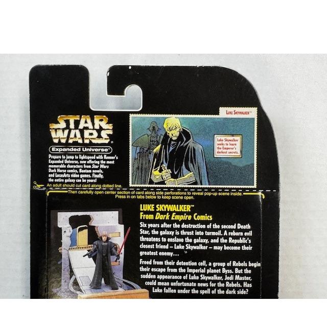 FIGURINE STAR WARS Univers Expansé LUKE SKYWALKER 3D Play Scene Card
