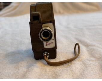 Câmera de filme Revere Ranger Eight Modelo 81, câmera de filme vintage colecionável