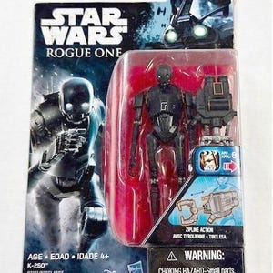 Figura de acción del droide K2SO de Star Wars Rogue One, juguete Hasbro 6+