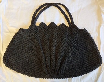 Vintage Corded Handbag 1940's