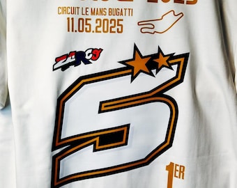 T-shirt Zarco 2025 Victoire le Mans Historique