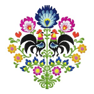 Design folk (dimensioni 11x11 cm) - File digitale - Download immediato