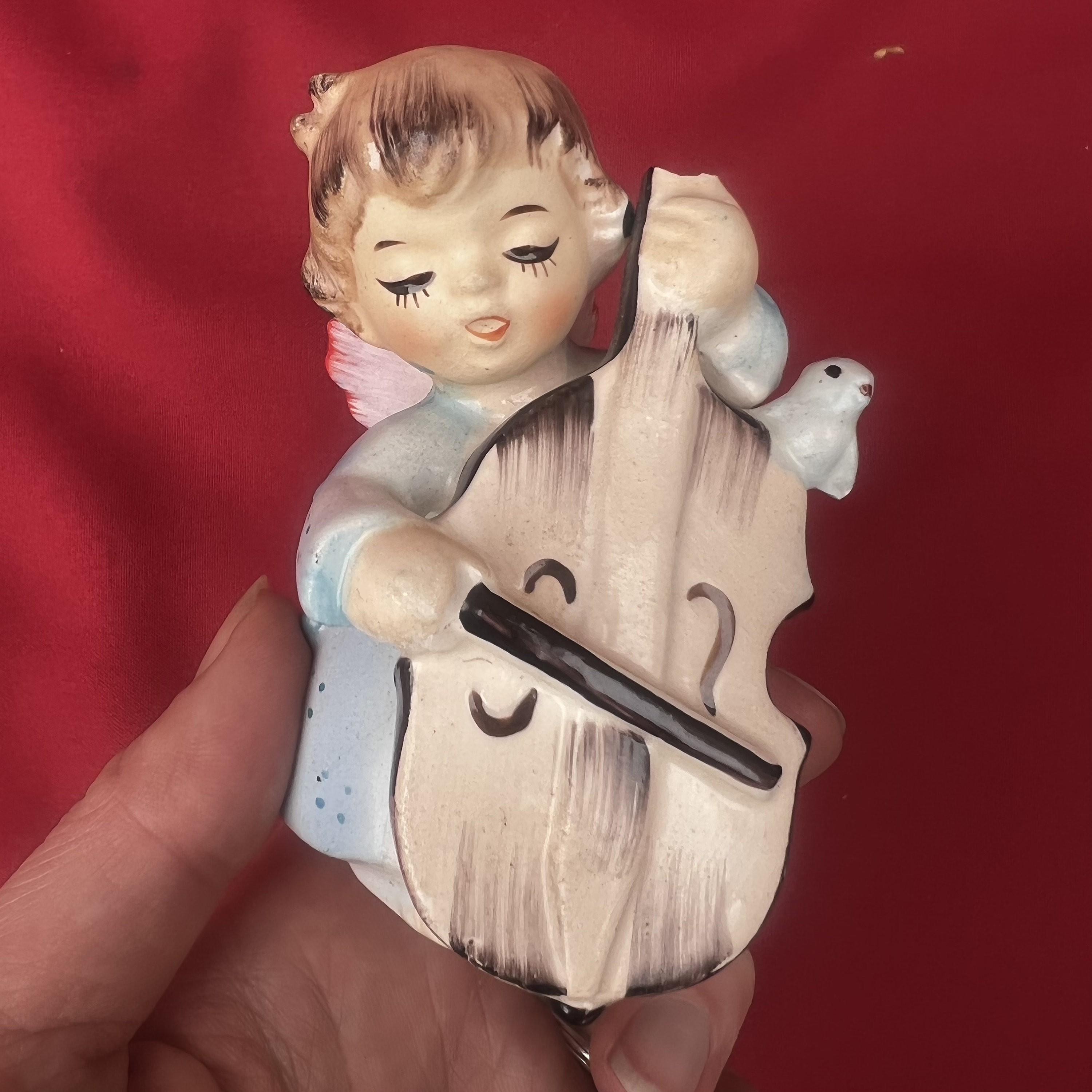 Vintage Angel Cello - Etsy