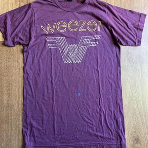 Red Weezer T Shirt - Etsy