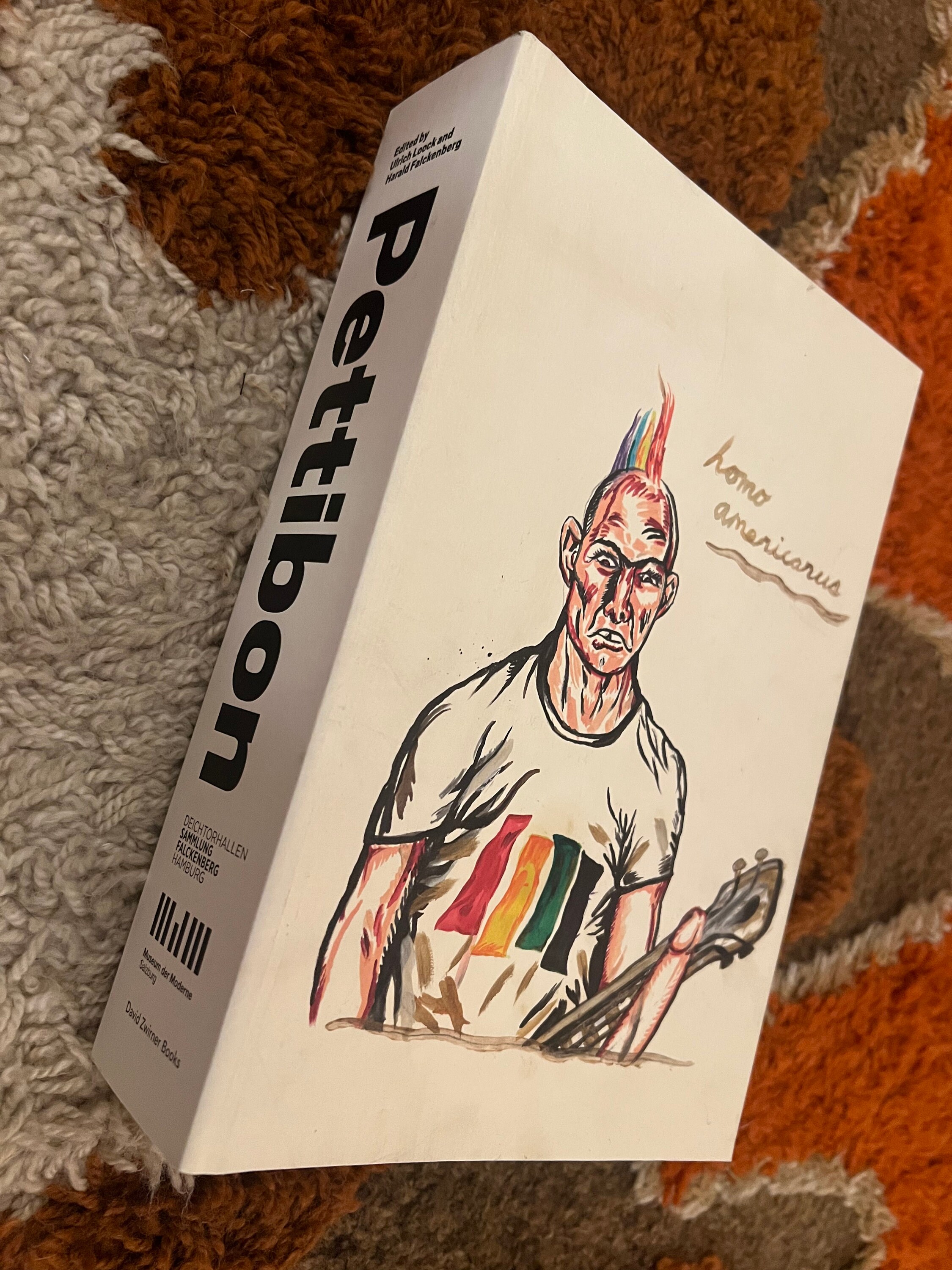 Raymond Pettibon Homo Americanus Collected Works Book Black