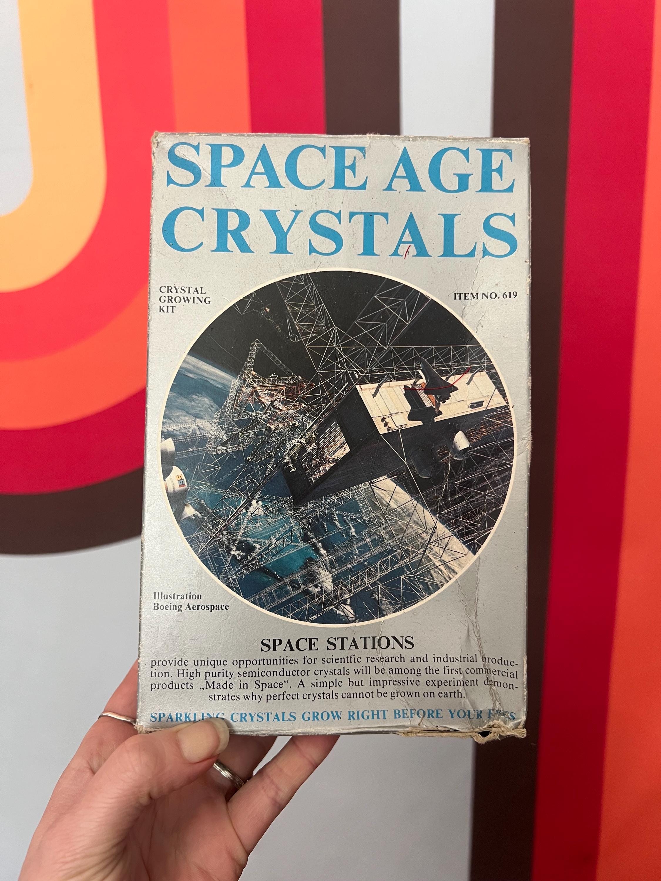 Vintage Deadstock 80s Space Age Crystals Crystal Growing Kit - Etsy