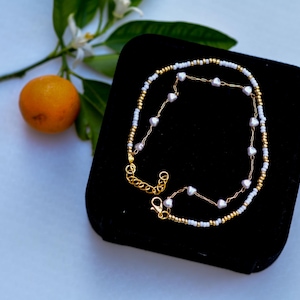 Double &quot;Trouble&quot; Seed Bead Bracelet, Handmade Gift for Her, Besties, Birthday or Mother&#39;s Day Gift