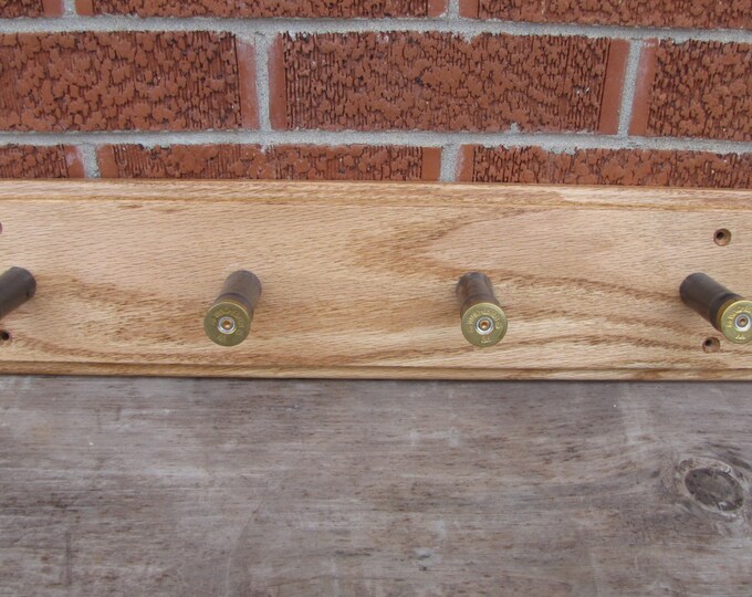 Rustic Shotgun Shell Coat Rack - Etsy