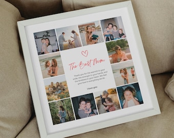 Custom Mother's Day Photo Collage Gift (Digital Download)