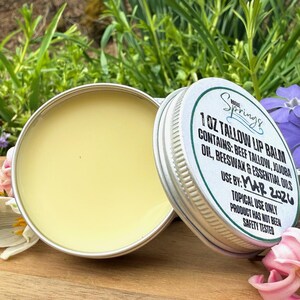 Tallow Lip Balm