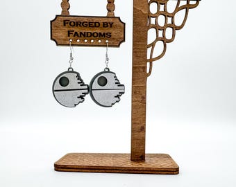 Death Star Earrings