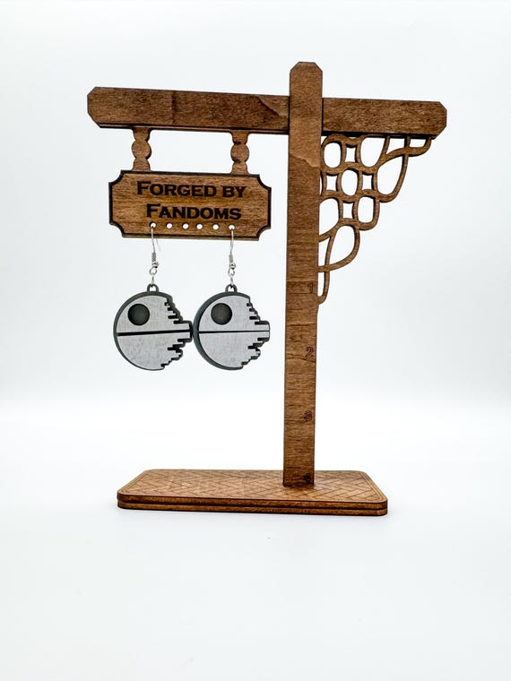 Death Star Earrings