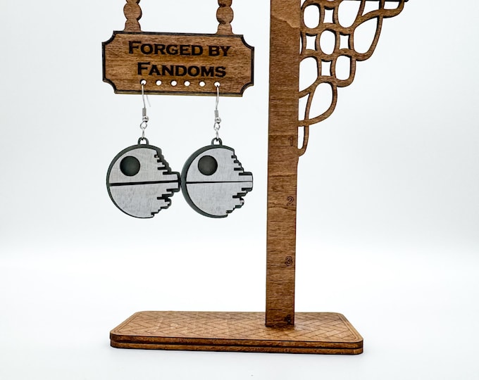 Death Star Earrings