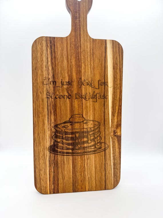 Second Breakfast Cutting Board Sign