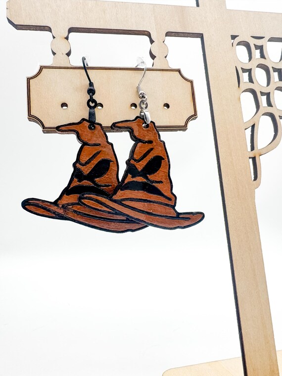 Sorting Hat Earrings