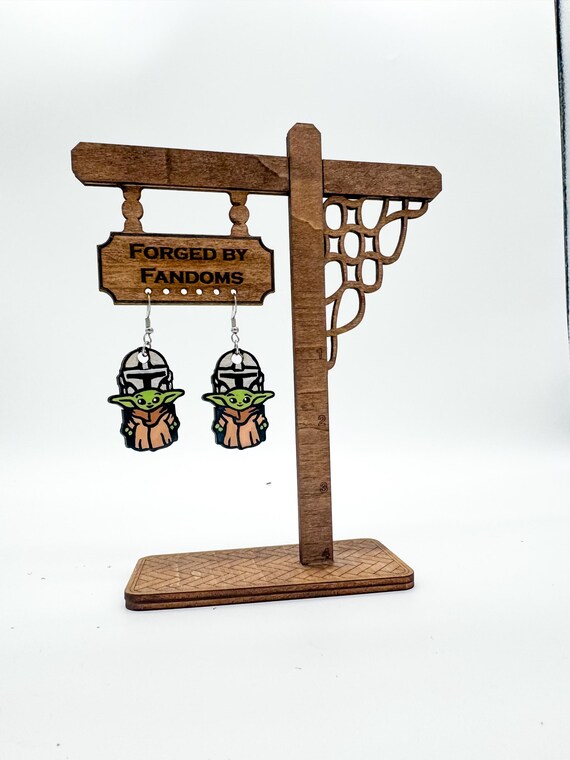 Mando and Grogu Earrings