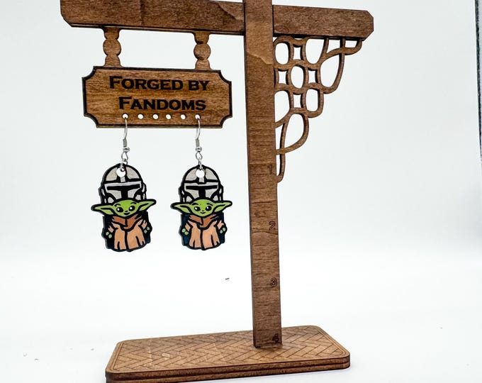 Mando and Grogu Earrings