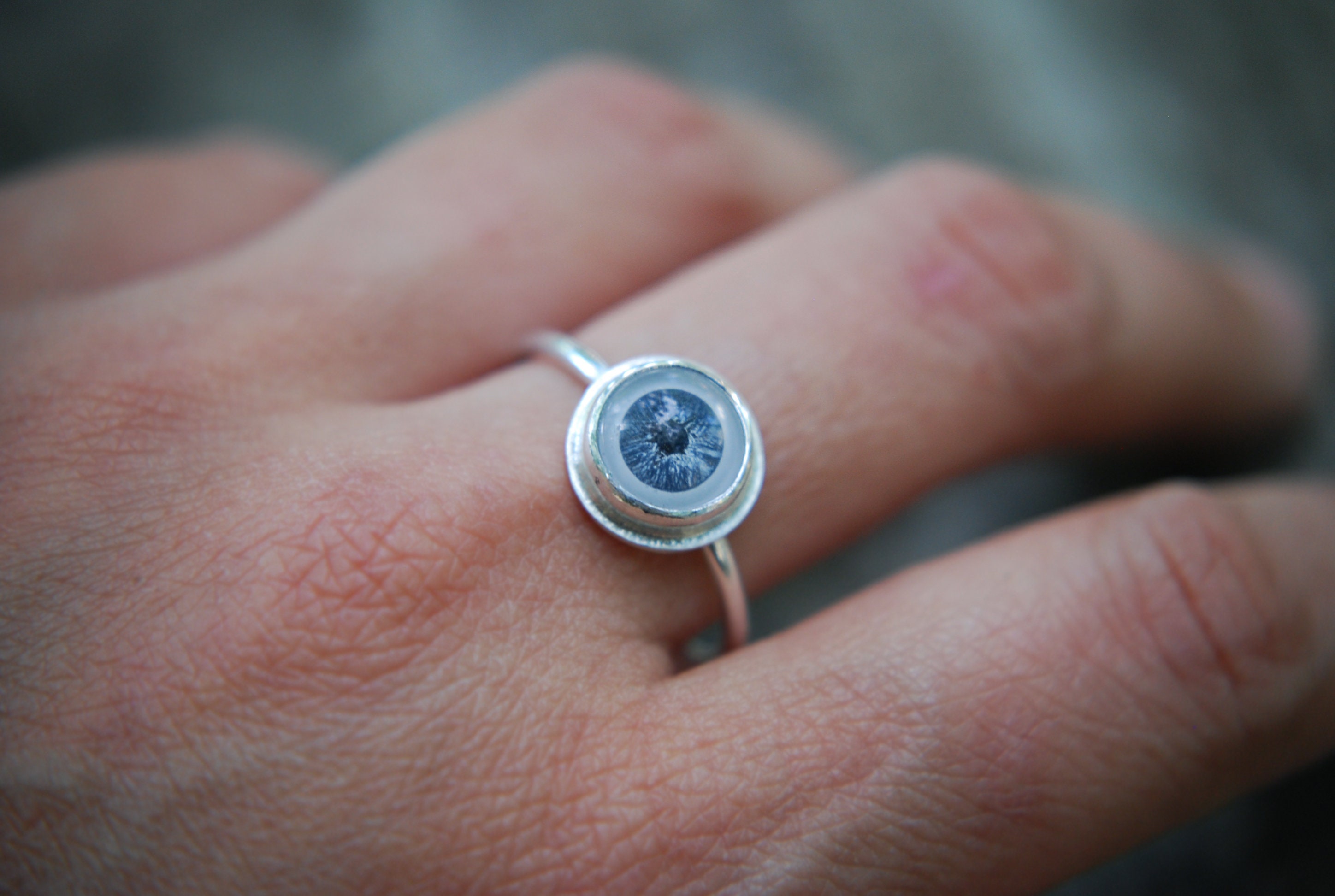PEEPER anillo ocular de vidrio pequeño y simple. Tú eliges Etsy