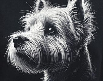 West Highland White Terrier Comfort Colors Shirt