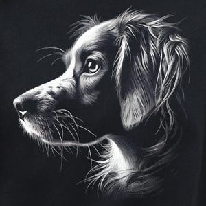 Brittany Spaniel Comfort Colors Shirt for Dog Owner, Brittany Spaniel Gift for Dog Lover, Cute Breton Spaniel TShirt for Mom, Spaniel Tee