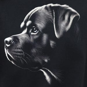 Rottweiler Comfort Colors Shirt for Dog Owner, Rottweiler Gift for Dog Lovers, Rottie T Shirt Gift for Pet Owner, Realistic Rottweiler Tee